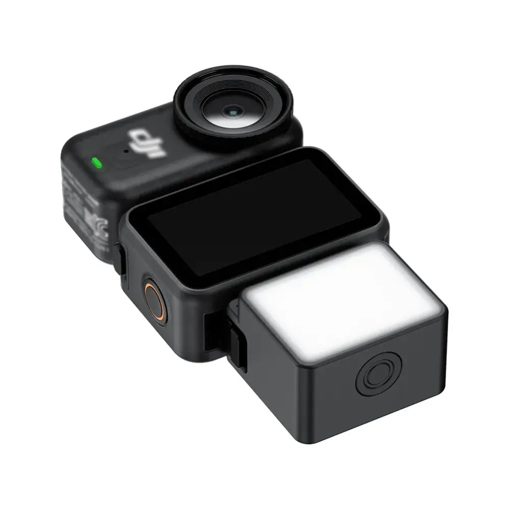  JJC LED-NANO mini LED-lampe for DJI Osmo Action 6 / Osmo Nano Rask levering fra Sverige.
