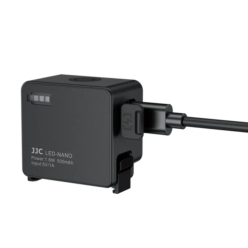  JJC LED-NANO mini LED-lampe for DJI Osmo Action 6 / Osmo Nano Rask levering fra Sverige.