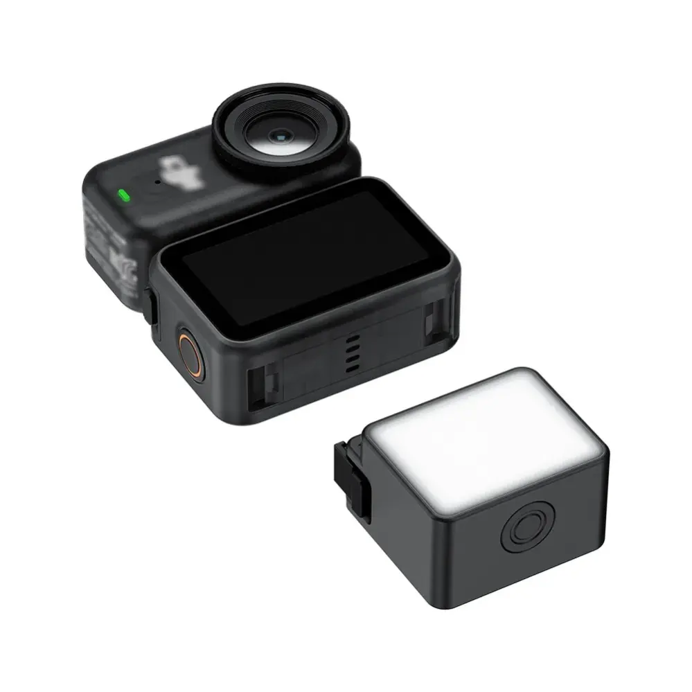  JJC LED-NANO mini LED-lampe for DJI Osmo Action 6 / Osmo Nano Rask levering fra Sverige.