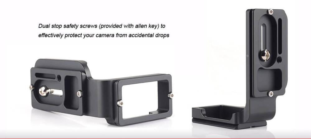  Sunwayfoto l-bracket for Nikon D750 Rask levering fra Sverige.
