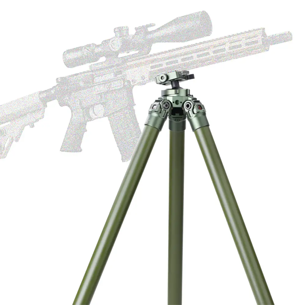 Sunwayfoto Sunwayfoto T4040CM karbonfiberstativ 161cm for tung utstyr foto/jakt 40 kg