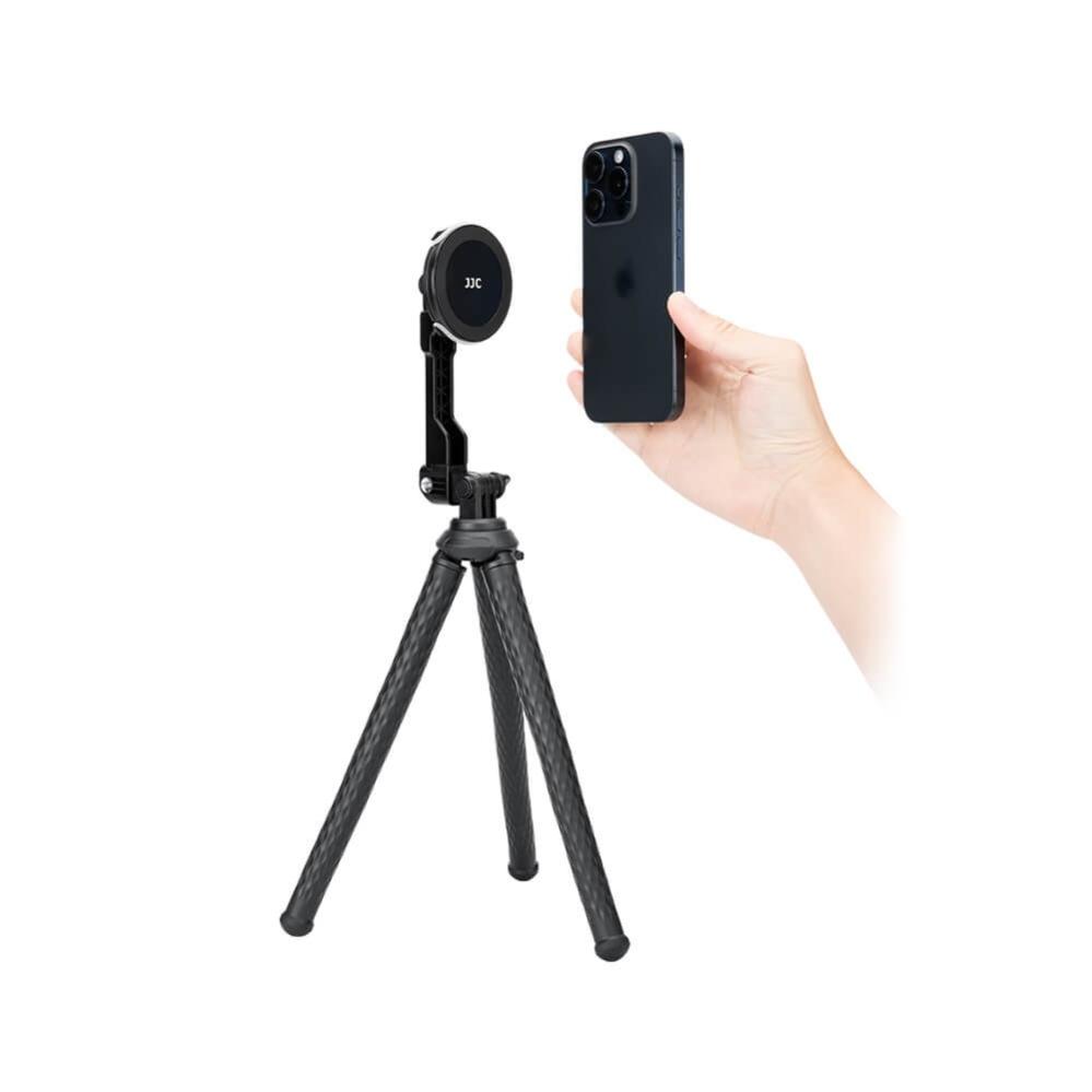  JJC blekksprutestativ for MagSafe-mobiler og kameraer – perfekt for vlogging Rask levering fra Sverige.