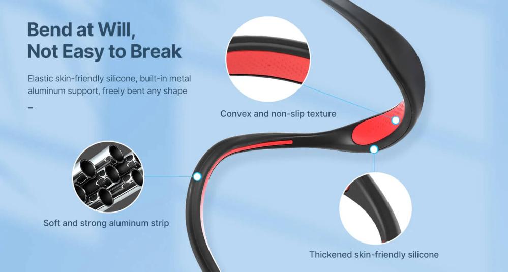  Ulanzi Go-Quick II Nakkestøtte for actionkameraer med Quick Release-feste Rask levering fra Sverige.