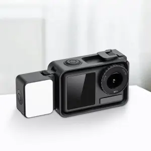  Ulanzi mini LED-belysning for DJI Osmo Action 5 / 4 / 3 og Pocket 3 Rask levering fra Sverige.