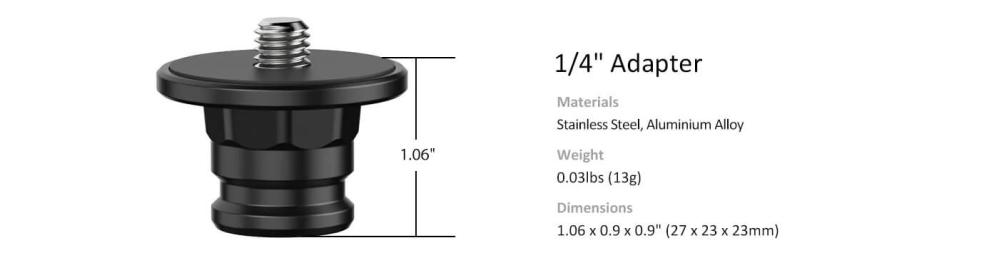 Ulanzi Ulanzi TT35 Ministativ av karbonfiber for fotografering