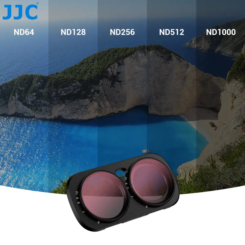  JJC Variabelt ND64-ND1000-filter for Insta360 Luna Ultra Rask levering fra Sverige.