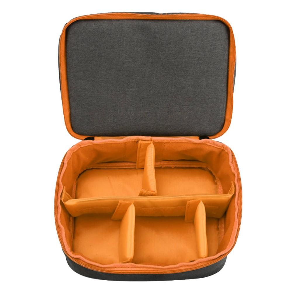  Huwang Grå & oransje Skulderveske til kameraet Rask levering fra Sverige.