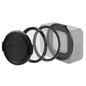  Puluz 52 mm CPL- og UV-filter med adapter for GoPro Hero12/11 Rask levering fra Sverige.