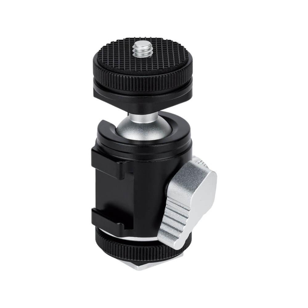  JJC Lite kulehode med blitssko for kamera/bur med 1/4-tommers gjenge Rask levering fra Sverige.