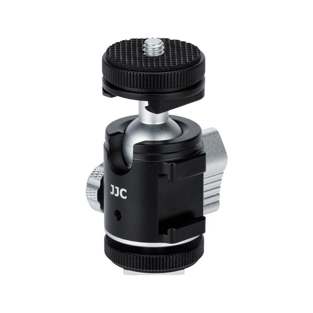  JJC Lite kulehode med blitssko for kamera/bur med 1/4-tommers gjenge Rask levering fra Sverige.