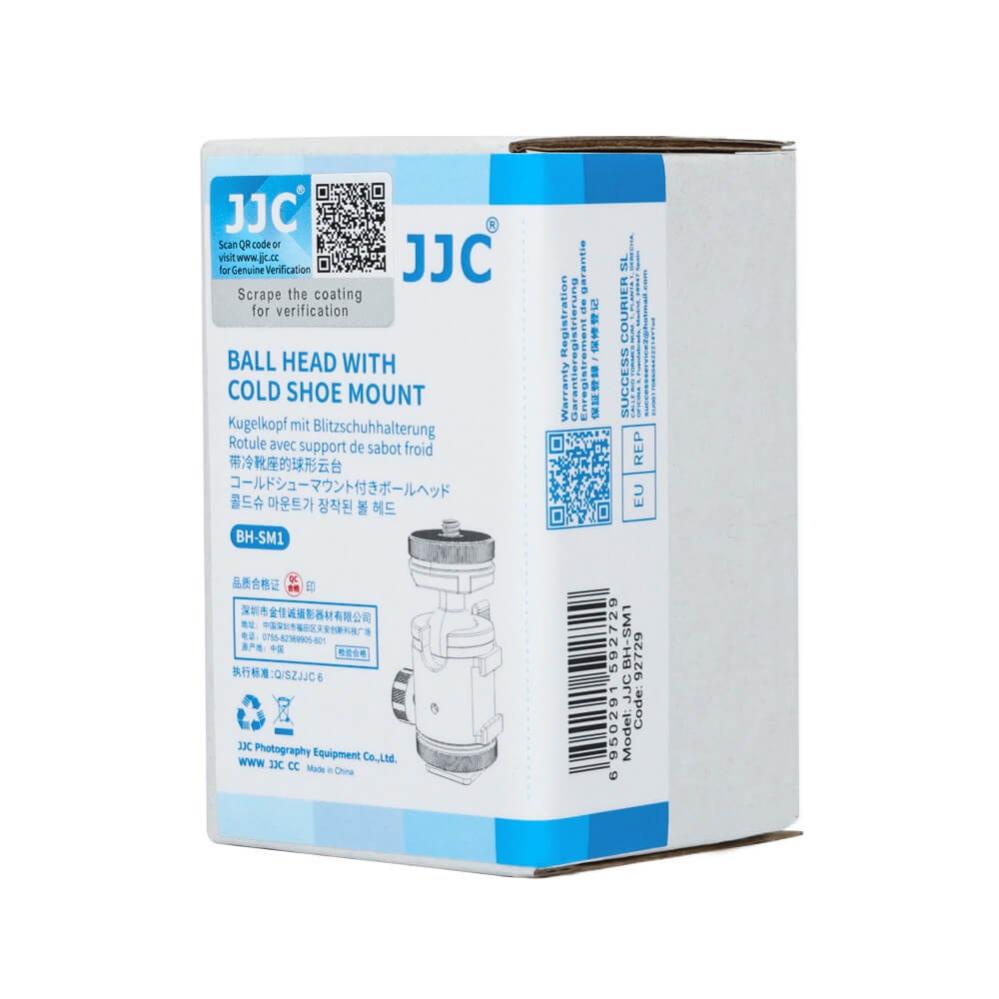  JJC Lite kulehode med blitssko for kamera/bur med 1/4-tommers gjenge Rask levering fra Sverige.
