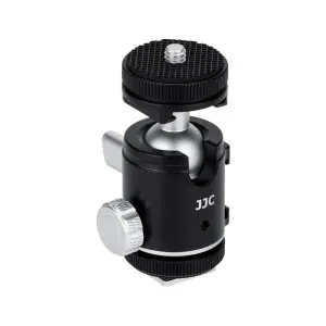  JJC Lite kulehode med blitssko for kamera/bur med 1/4-tommers gjenge Rask levering fra Sverige.
