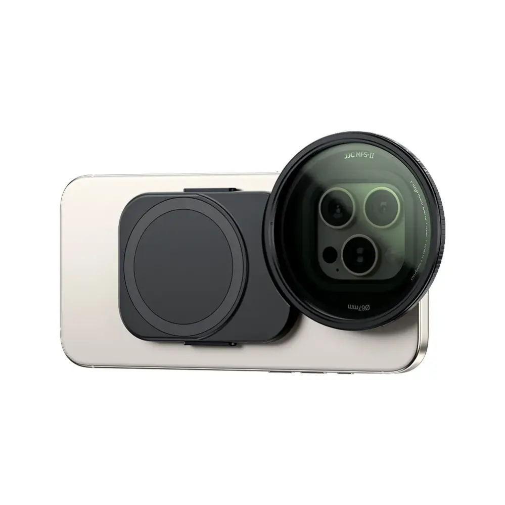 JJC JJC MFS-CPLK Magnetisk Filteradapter & Justerbart ND-Filter for iPhone 14/15/16