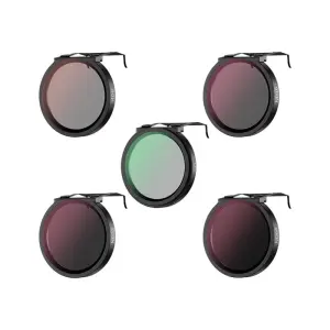  JJC F-DNK5 Filtersett: ND8, ND16, ND32, ND64 og CPL-filter for DJI Neo Rask levering fra Sverige.