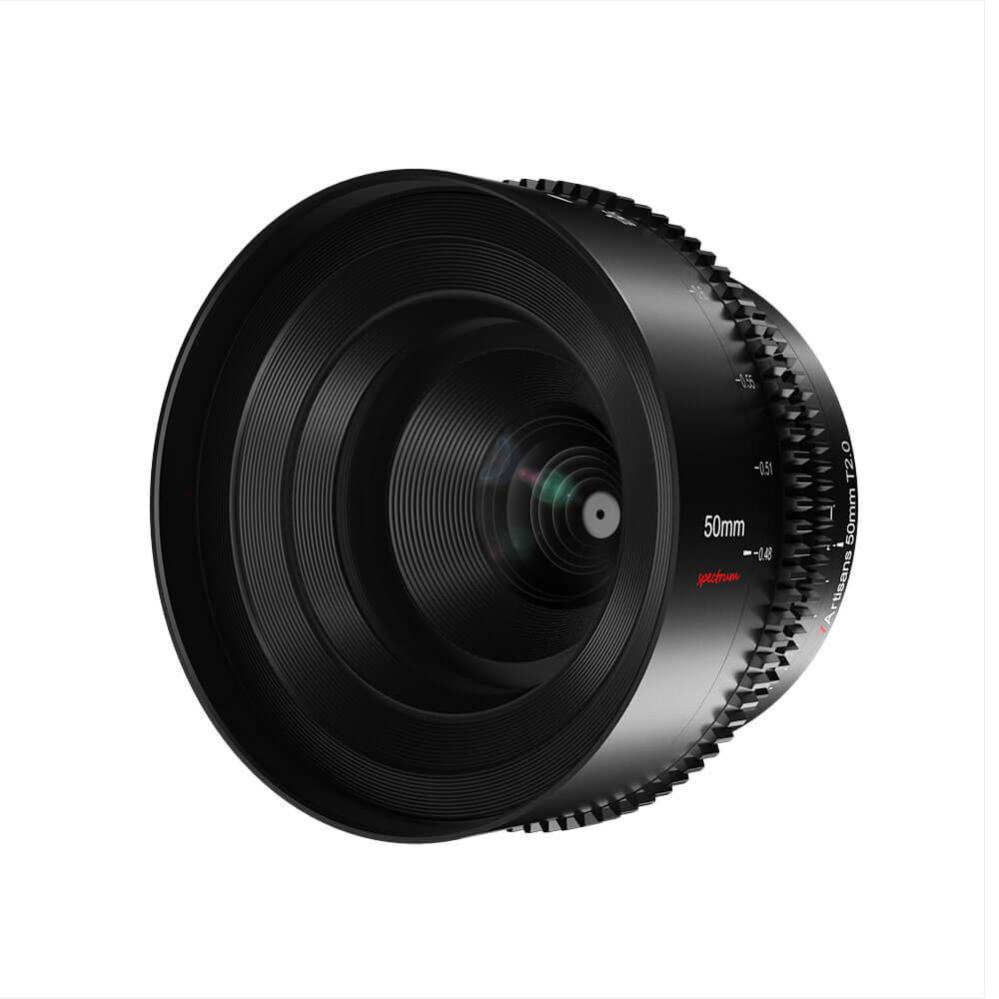 7Artisans 7Artisans 50mm T2.0 Fullformat Cinema objektiv for Sony E