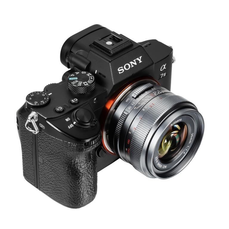  7Artisans 35mm f/1.4 III objektiv Fullformat for Sony E Rask levering fra Sverige.