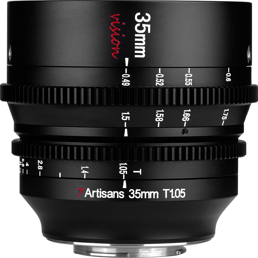 7Artisans 7Artisans 35mm T 1.05 Vision Cinema objektiv APS-C for Panasonic/Leica/Sigma L