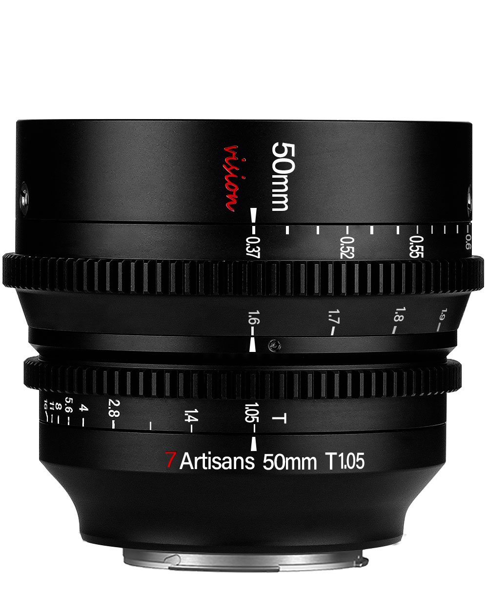 7Artisans 7Artisans 50mm T 1.05 Vision Cinema objektiv APS-C for Sony E