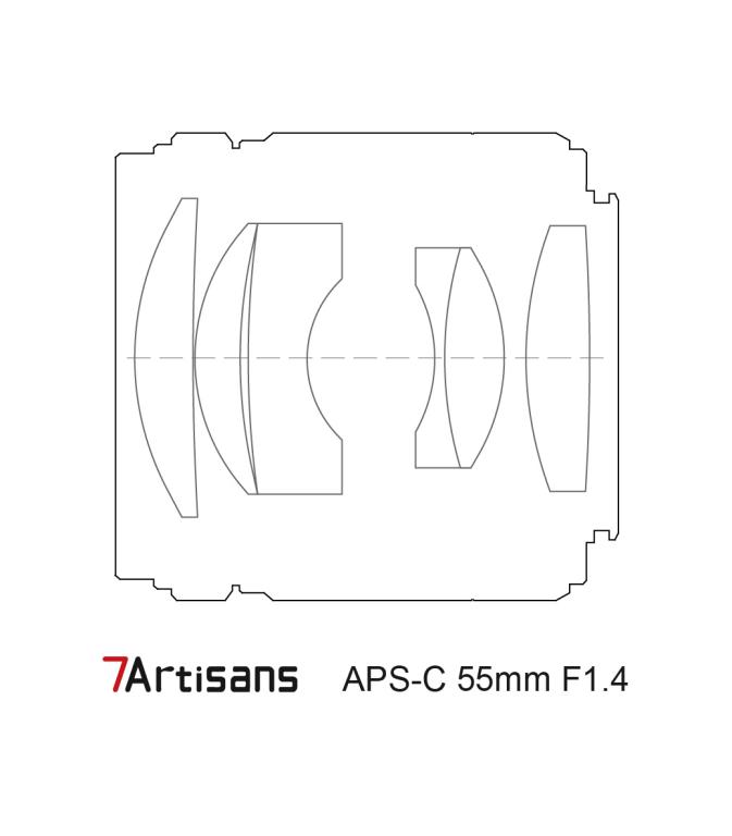 7Artisans 7Artisans 55mm f/1.4 II objektiv APS-C for Nikon Z