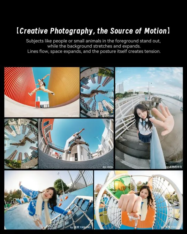  7Artisans 6mm f/2.0 – extremt fisheye-objektiv för Fujifilm X (APS-C) Rask levering fra Sverige.