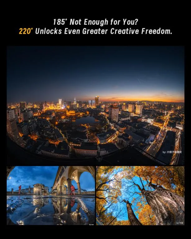  7Artisans 6mm f/2.0 – extremt fisheye-objektiv för Fujifilm X (APS-C) Rask levering fra Sverige.