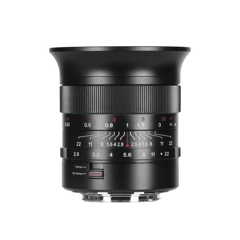 7Artisans 14mm f/2.8 Fullformatsobjektiv for Canon EOS RF Rask levering fra Sverige.