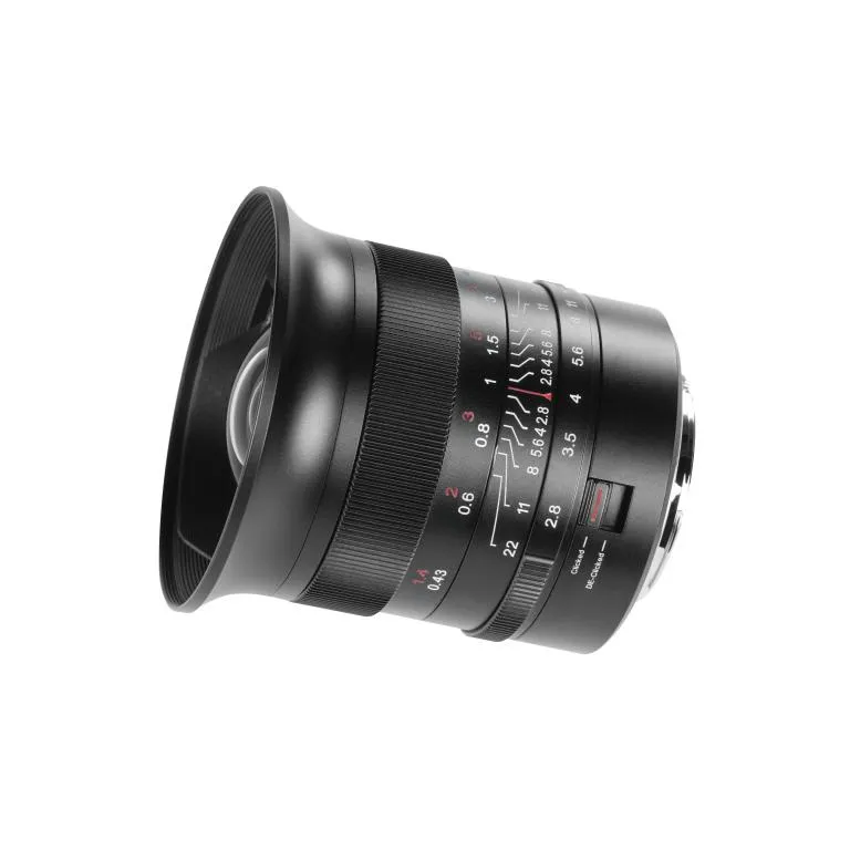 7Artisans 14mm f/2.8 Fullformatsobjektiv for Canon EOS RF Rask levering fra Sverige.