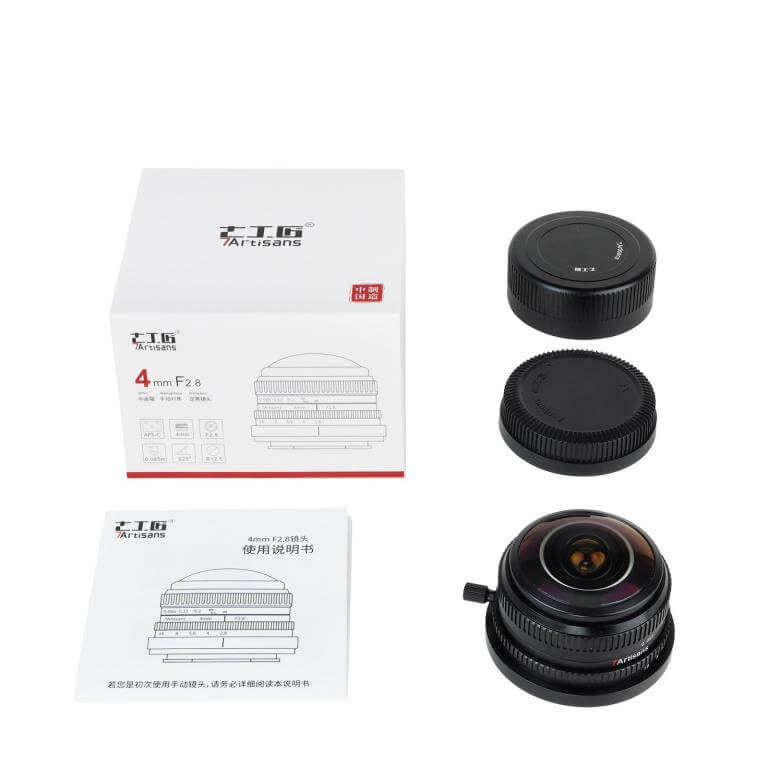 7Artisans 7Artisans 4mm f/2.8 Fisheye-objektiv APS-C for Sony E