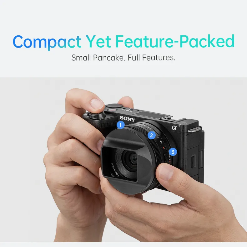  7Artisans AF 18mm f/2 Lite for Fujifilm X (APS-C) Rask levering fra Sverige.