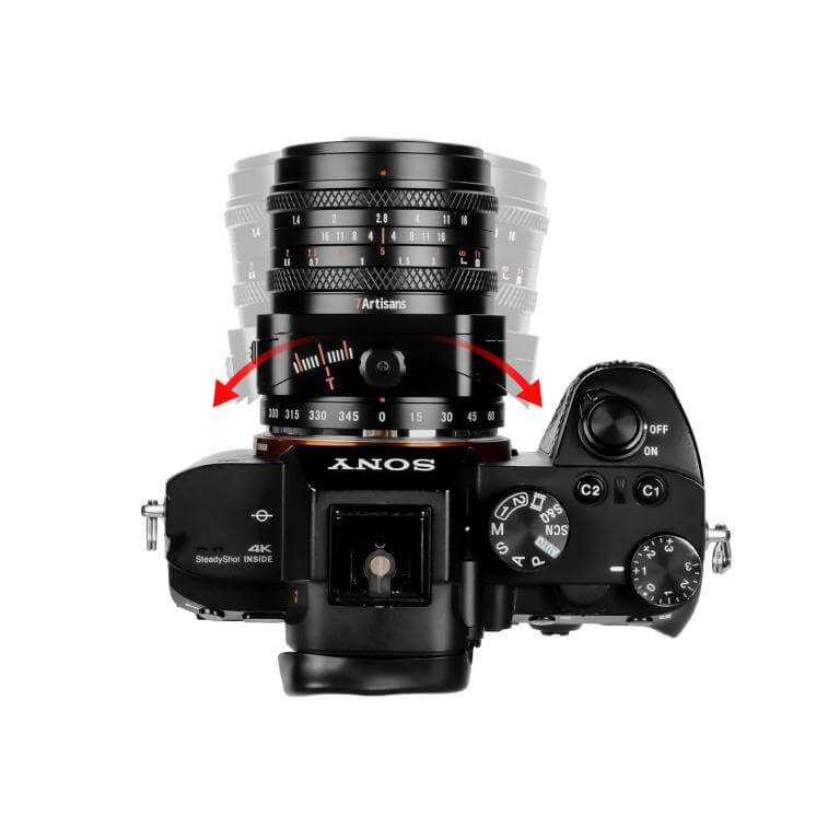7Artisans 7Artisans Tilt-Shift 50mm f/1.4 objektiv APS-C for Sony E