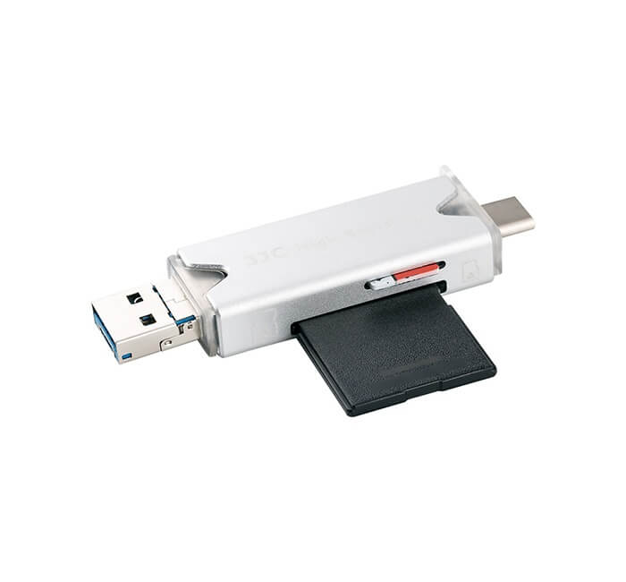  JJC minnekortleser 3in1 USB 3.0 for SD / TF minnekort Rask levering fra Sverige.