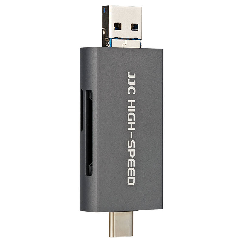  JJC minnekortleser 3in1 USB 3.0 for SD / TF minnekort Rask levering fra Sverige.