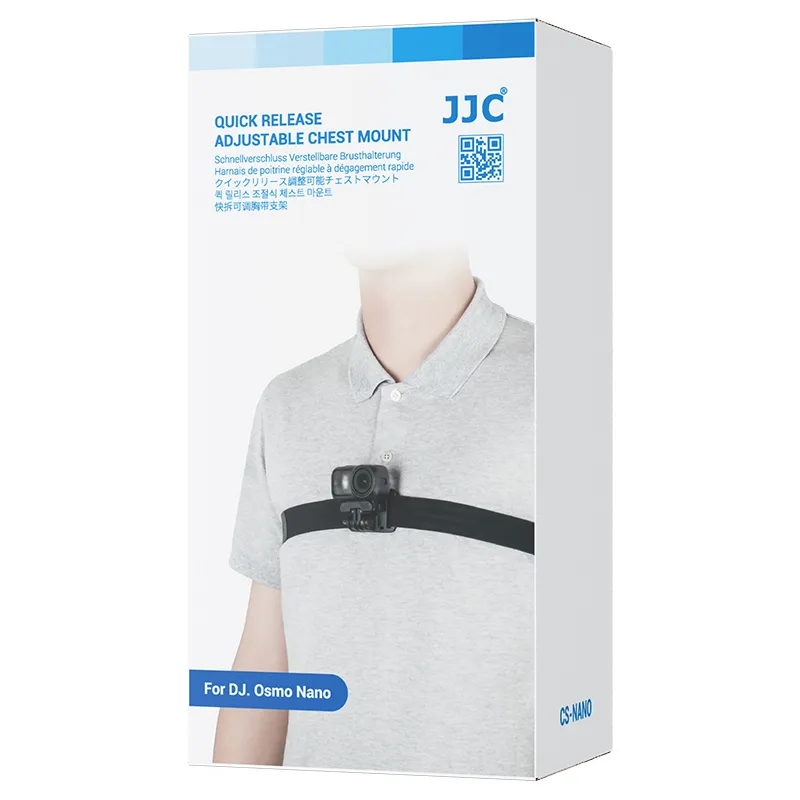  JJC CS-NANO magnetisk brystsele for DJI Osmo Nano Rask levering fra Sverige.