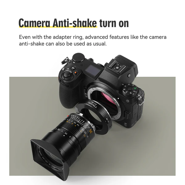 TTArtisan TTArtisan Objektivadapter till Leica M objektiv for Nikon Z kamerahus