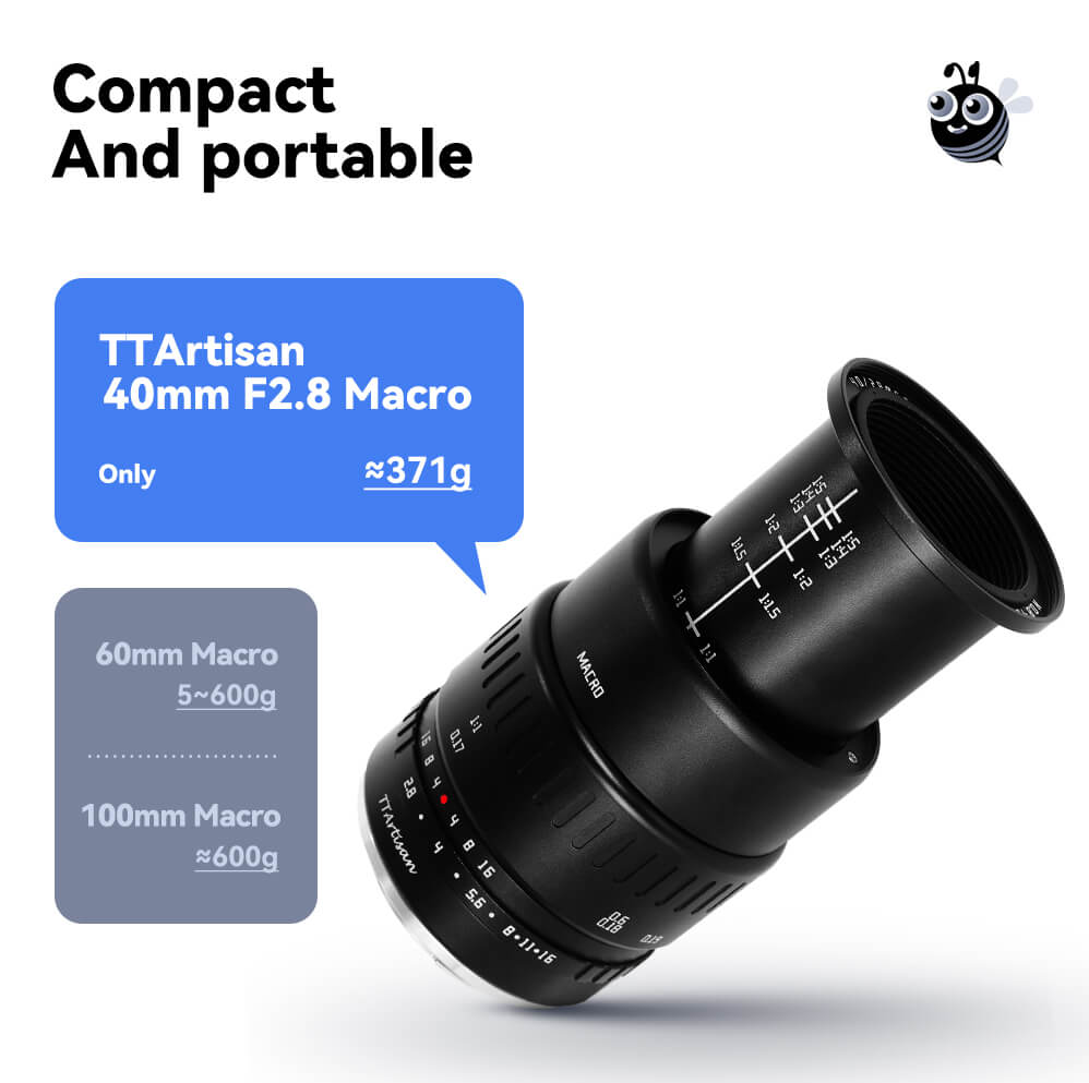 TTArtisan TTArtisan 40mm f/2.8 Makroobjektiv APS-C for Nikon Z