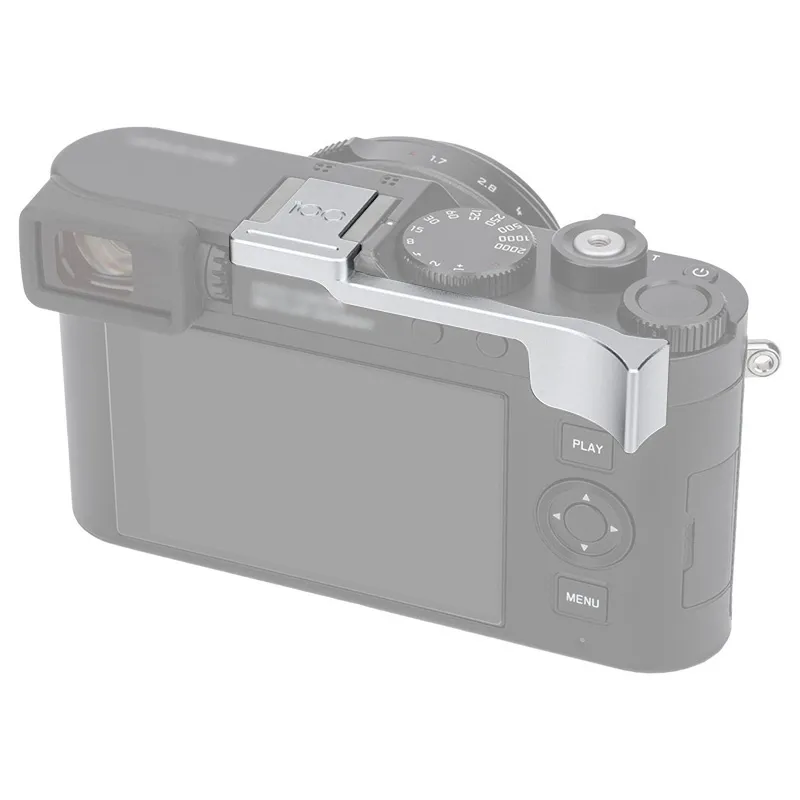  JJC tommelgrep sølv for Leica D-Lux 8 – Stabilt og komfortabelt grep Rask levering fra Sverige.