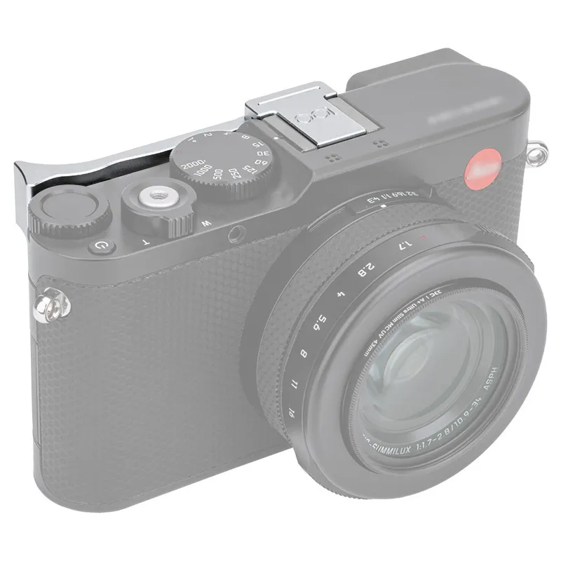  JJC tommelgrep sølv for Leica D-Lux 8 – Stabilt og komfortabelt grep Rask levering fra Sverige.