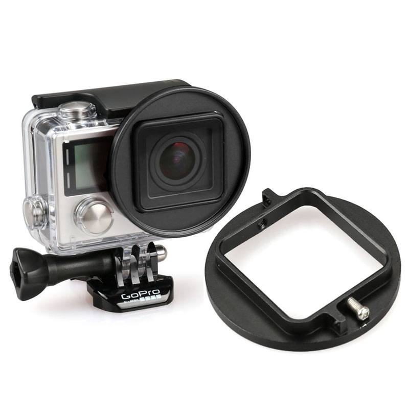  Filteradapter 52mm for GoPro Rask levering fra Sverige.