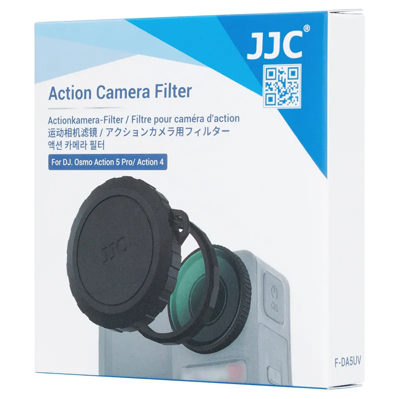 JJC F-DA5UV UV-filter for DJI Osmo Action 5 Pro, 4 Rask levering fra Sverige.