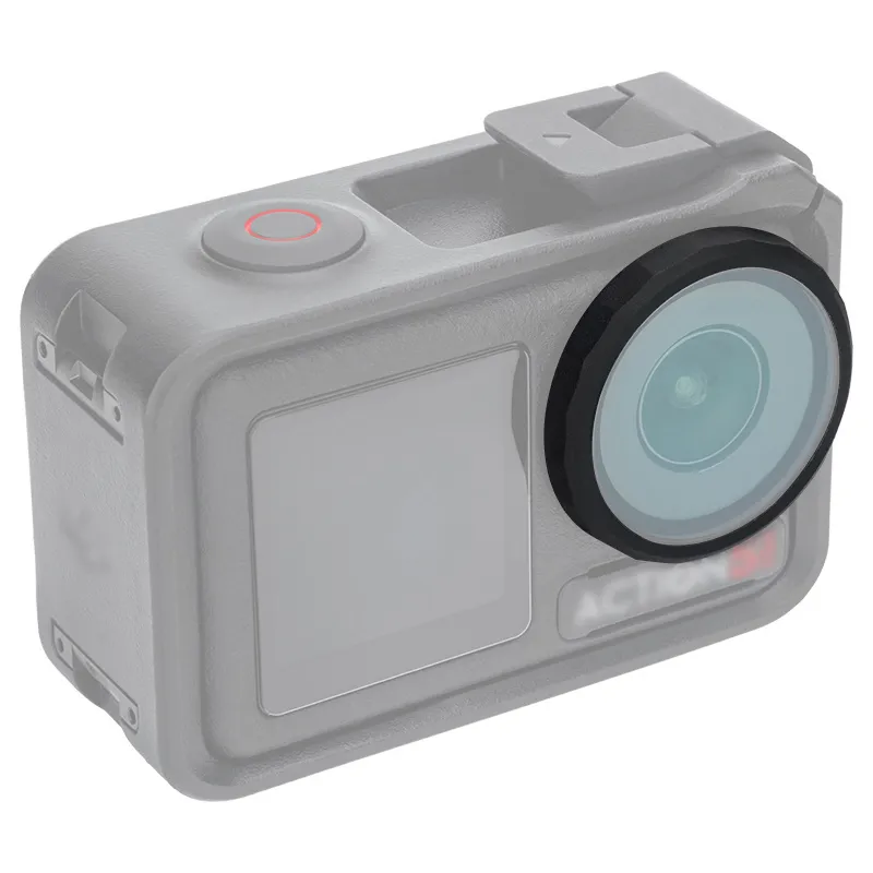  JJC LRR-AC silikon beskyttelsesring for Osmo Action 5 Pro / 4 / 3 objektiv Rask levering fra Sverige.