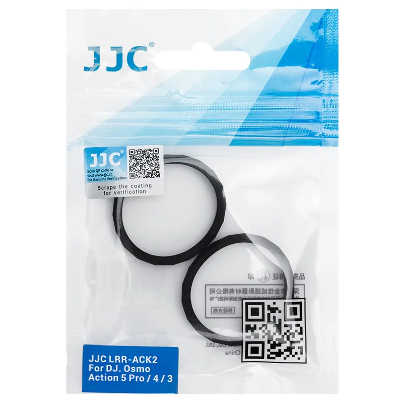  JJC LRR-AC silikon beskyttelsesring for Osmo Action 5 Pro / 4 / 3 objektiv Rask levering fra Sverige.