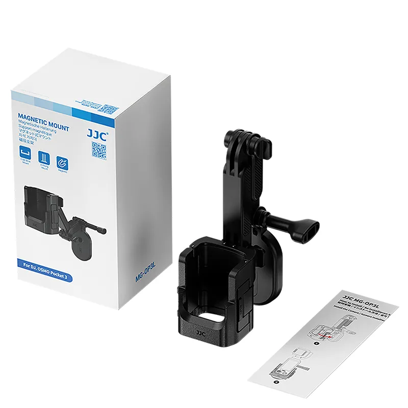  JJC MG-OP3L magnetisk utvidelsesadapter med arm for DJI Osmo Pocket 3 Rask levering fra Sverige.