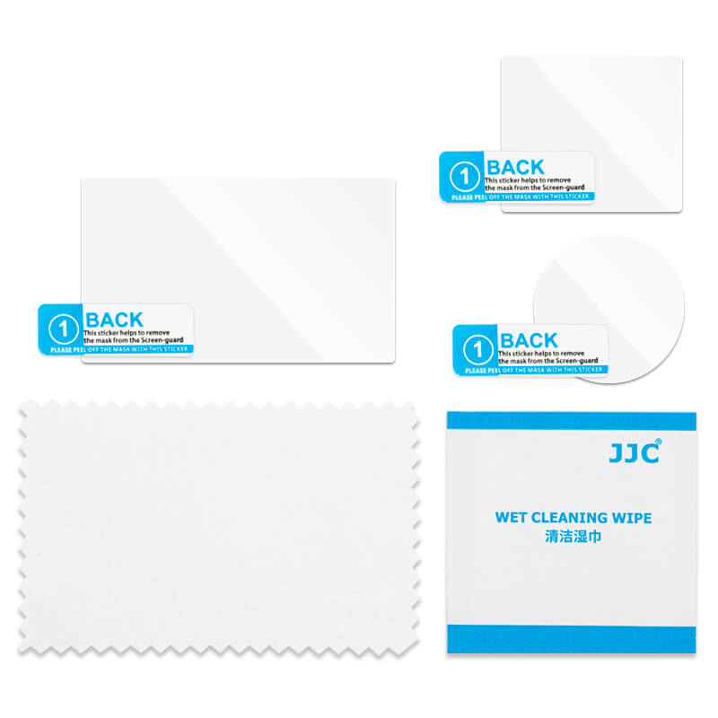  JJC skjermbeskyttelse for DJI Osmo Action 3 / 4 – 9H optisk glass Rask levering fra Sverige.