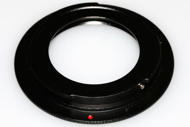 Kiwifotos Objektivadapter till M42 för Canon EOS kamerahus Rask levering fra Sverige.