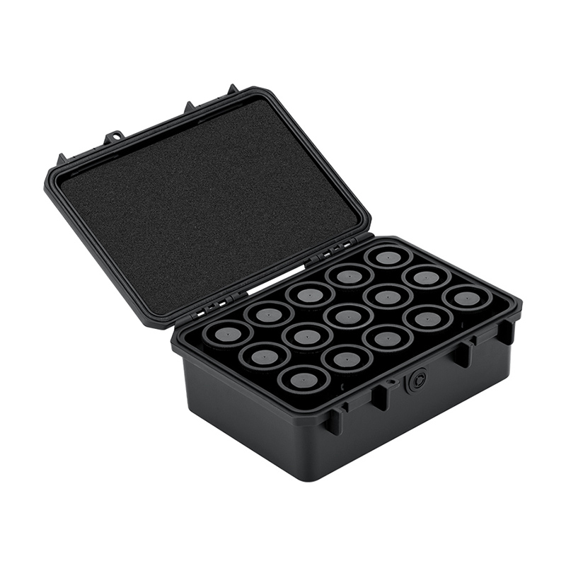 JJC JJC JBC-15x135 Oppbevaringsboks for 15 ruller 135-film inkludert filmbokser