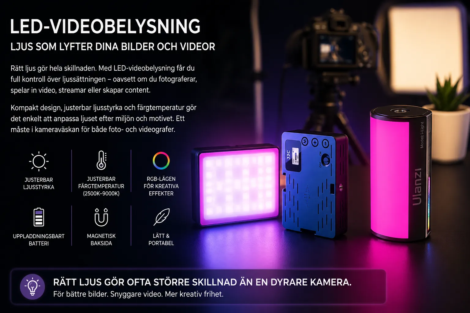 led-belysning