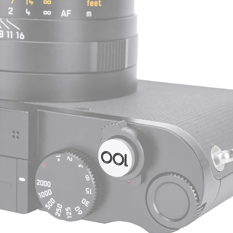  JJC SRB-L100 Utløserknapp – Sølv med 100-logo Rask levering fra Sverige.