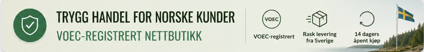 Trygg handel for norske kunder &ndash; VOEC-registrert nettbutikk