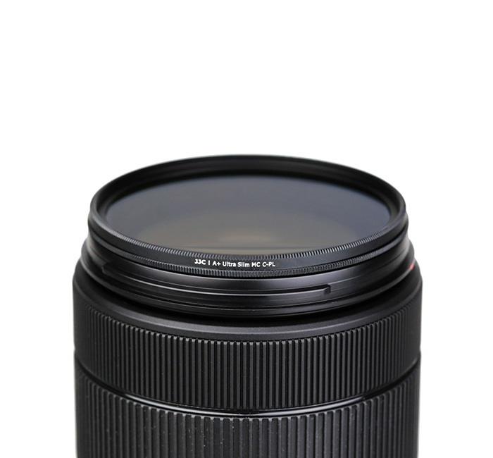  JJC Ultra-tynt sirkulært polarisatorfilter Rask levering fra Sverige.