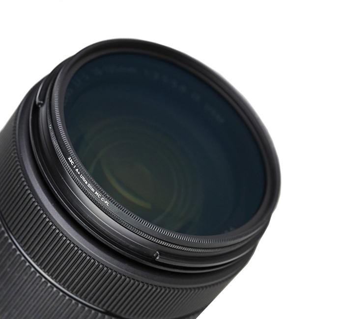  JJC Ultra-tynt sirkulært polarisatorfilter Rask levering fra Sverige.